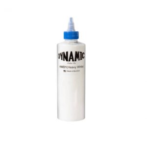 رنگ تتو داینامیک سفید (heavy white)